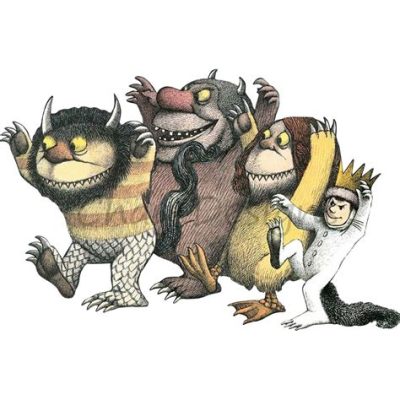 where the wild things are art